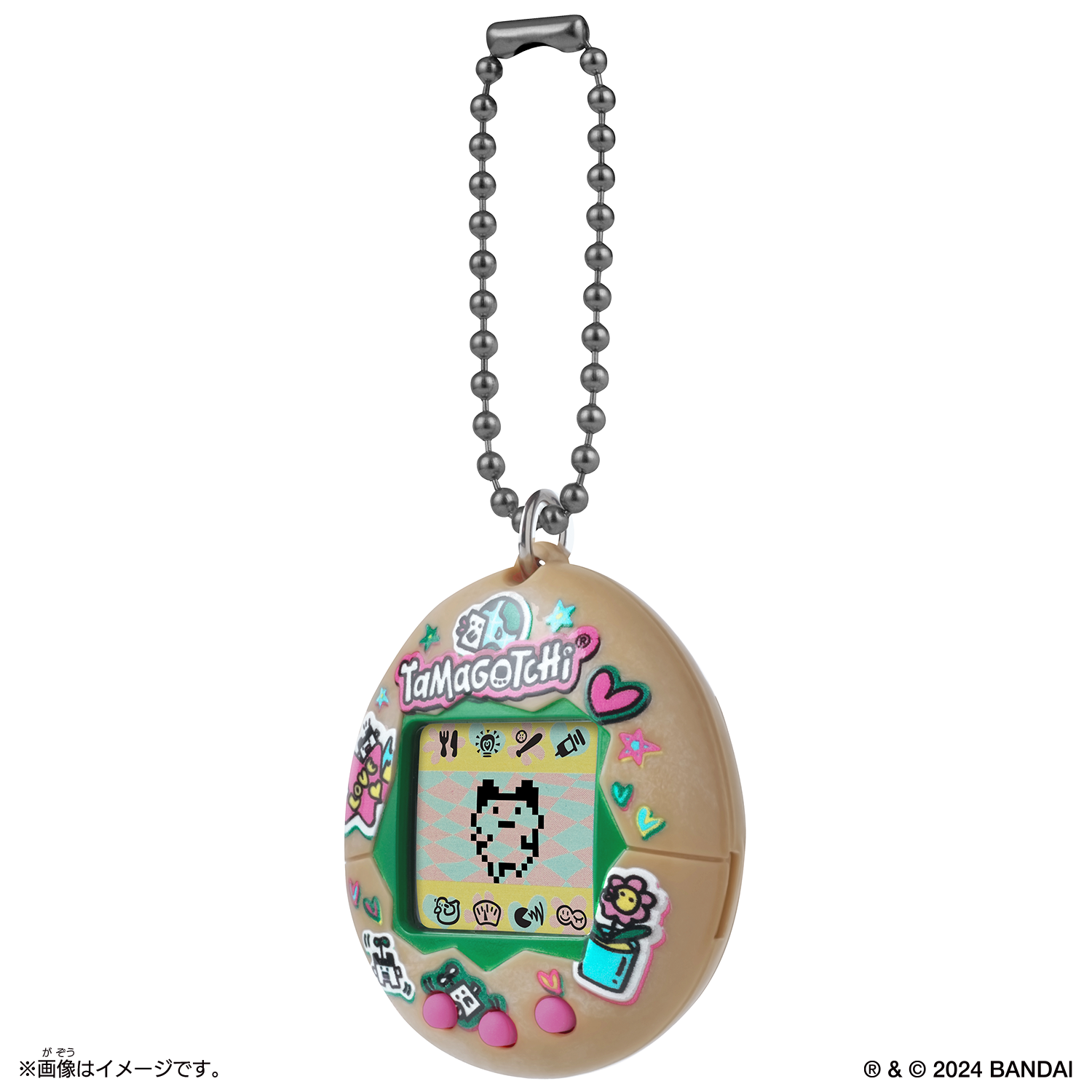 Original Tamagotchi Celebration Egg 左ななめカット